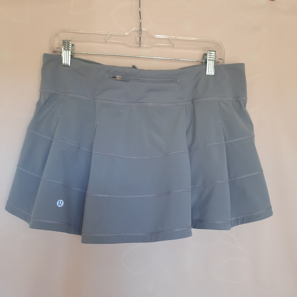 lululemon athletica Gray Mini Skirt